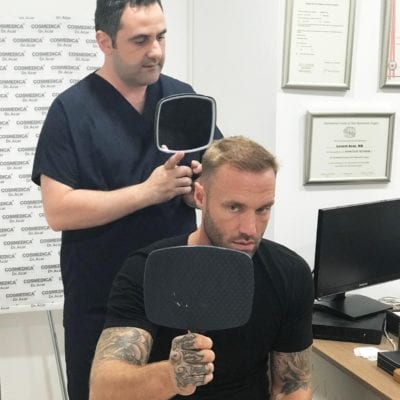 calum best with dr acar