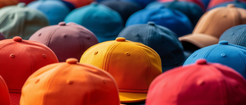 Collection de casquettes