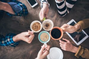 Caffeine does not necessarily cause hair loss