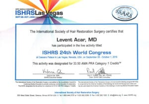 ishrs certificate