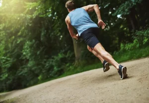 Man exercise after hair transplant